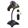 LETTORE CODICE A BARRE EWENT EW3430 LASER WIRELESS CON RICEVITORE USB E SUPPORTO INCLUSO